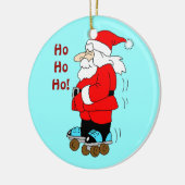 Kerstkerstversiering voor kerstkerstkerstkerstmis keramisch ornament (Links)