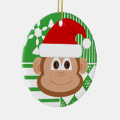 Kerstkerstversiering voor kerstkerstmis met kerstm keramisch ornament (Rechts)