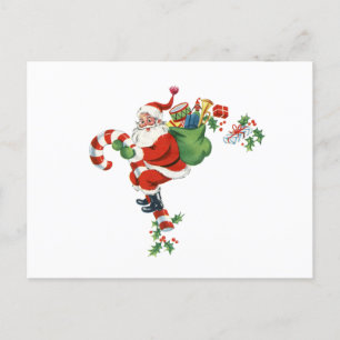KerstkerstVintage Briefkaart