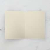 KerstkerstWenskaart Feestdagen Kaart (Binnen)