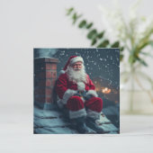 KerstkerstWenskaart Feestdagenkaart (Staand voorkant)