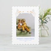 KerstkerstWenskaarten met Kerstmis met de Noel Kaart (Staand voorkant)