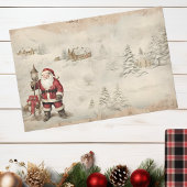 kerstkerstwinter decoupage tissuepapier