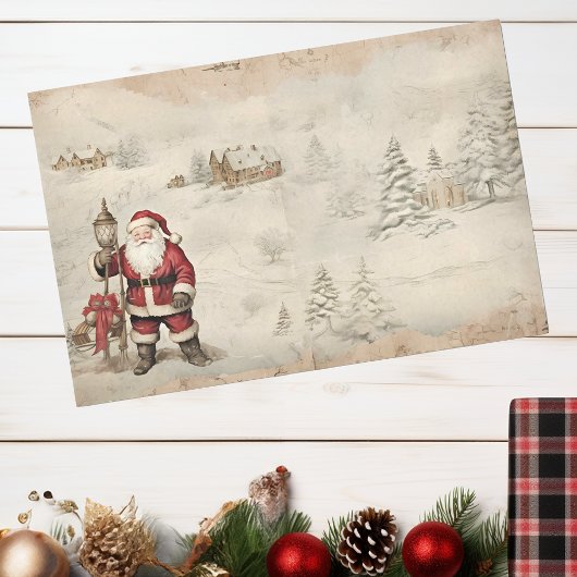  kerstkerstwinter decoupage tissuepapier
