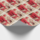  Kerstkerstwinter Snowman Cadeaupapier (Hoek)