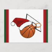 Kerstketball en Hoop Feestdagenkaart (Voorkant)