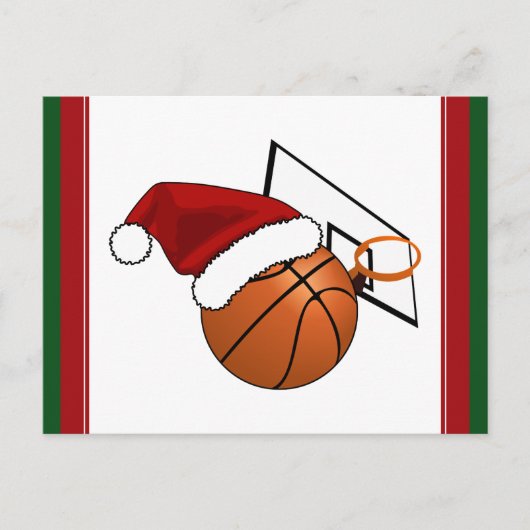 Kerstketball en Hoop Feestdagenkaart (Voorkant)