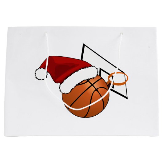 Kerstketball en Hoop Groot Cadeauzakje (Voorkant)