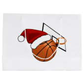 Kerstketball en Hoop Groot Cadeauzakje (Achterkant)