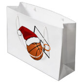 Kerstketball en Hoop Groot Cadeauzakje (Achterkant Gekanteld)