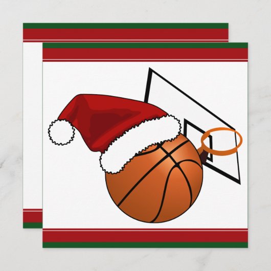 Kerstketball en Hoop Kaart (Voorkant / Achterkant)