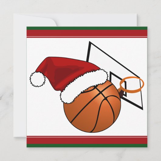 Kerstketball en Hoop Kaart (Voorkant)