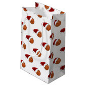 Kerstketball en Hoop Klein Cadeauzakje (Achterkant Gekanteld)