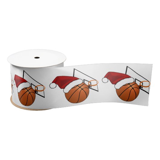 Kerstketball en Hoop Satijnen Lint (Spoel)