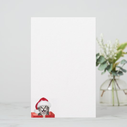 kerstkeuken briefpapier (Staand voorkant)