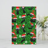 kerstkeuken briefpapier (Staand voorkant)