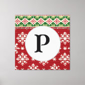 kerstkeuken canvas afdruk (Voorkant)