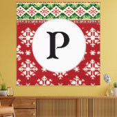 kerstkeuken canvas afdruk (Insitu (Woonkamer))