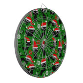kerstkeuken dartbord (Voorkant Links)
