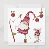 kerstkeuken en Kaart met kerst (Voorkant)