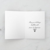 kerstkeuken feestdagen kaart (Binnen)