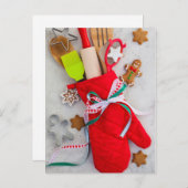 Kerstkeuken Feestdagenkaart (Voorkant / Achterkant)