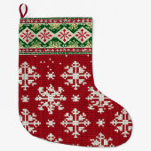 kerstkeuken grote kerstsok (Voorkant)