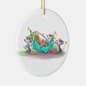 kerstkeuken Heist Keramisch Ornament (Rechts)