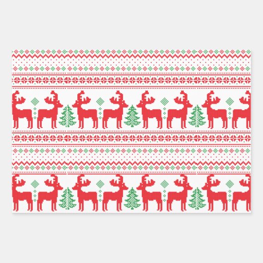 kerstkeuken inpakpapier vel (Voorkant 2)