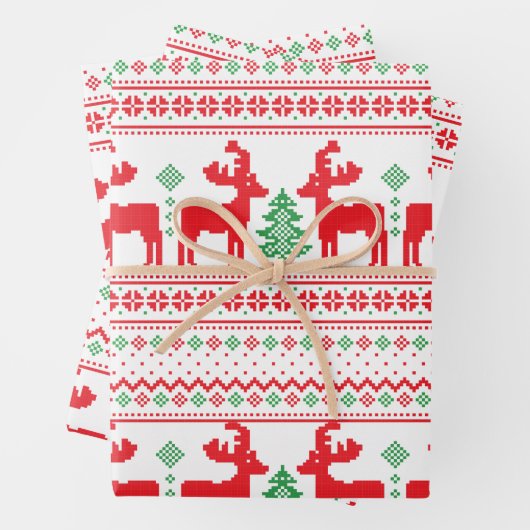 kerstkeuken inpakpapier vel (In situ)