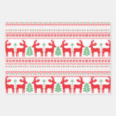 kerstkeuken inpakpapier vel (Voorkant)