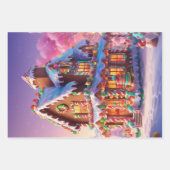 kerstkeuken inpakpapier vel (Voorkant)