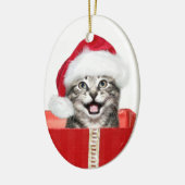 kerstkeuken keramisch ornament (Links)