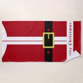 kerstkeuken kerstcadeautje strandlaken (Voorkant)