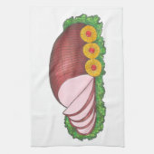 kerstkeuken met kerst in feestdagen ananas theedoek (Verticaal)