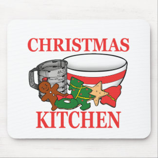kerstkeuken muismat