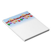 kerstkeuken notitieblok (Schuin)