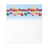 kerstkeuken notitieblok (Voorkant)