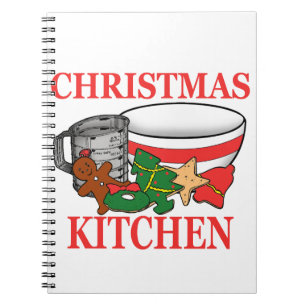 kerstkeuken notitieboek
