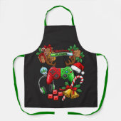 Kerstkeuken schort (Voorkant)