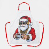Kerstkeuken schort (Voorkant)