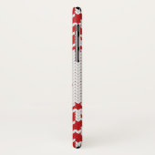 Kerstkeuken Snowflake iPhone Case (Achterkant/links)