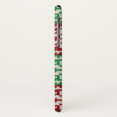 Kerstkeuken Snowflake iPhone Case (Achterkant/links)