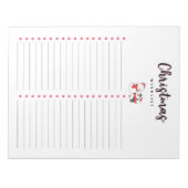 kerstkeuken Snowman en Penguin Notitieblok (Voorkant)