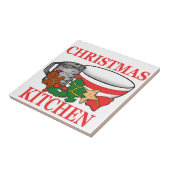 kerstkeuken tegeltje (Zijkant)