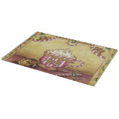 kerstkeuken voor keuken- en keukengerei snijplank (Hoek)