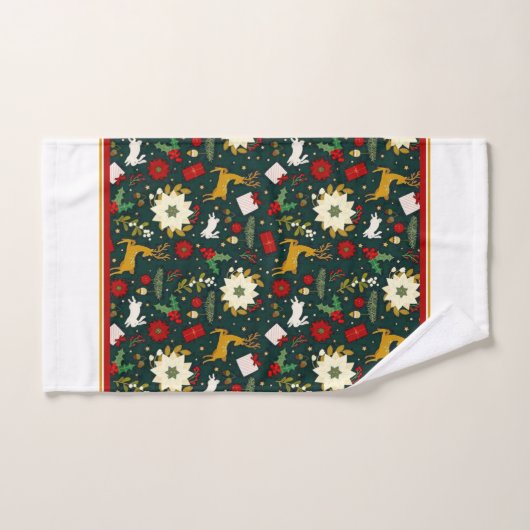 kerstkeukenbad bad handdoek (Handdoek)