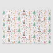 kerstkeukenballet tissuepapier (Voorkant)