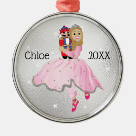 kerstkeukenballetversiering metalen ornament