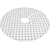 kerstkeukenbrood, koekjespatroon kerstboom rok (Gekanteld)